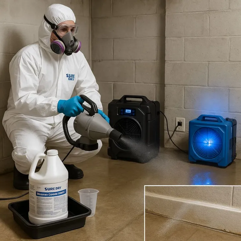 Sanitization and Odor Removal process in Maxton, NC