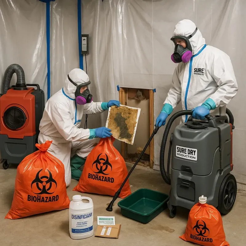 Contaminated Water Handling Protocols process in Maxton, NC